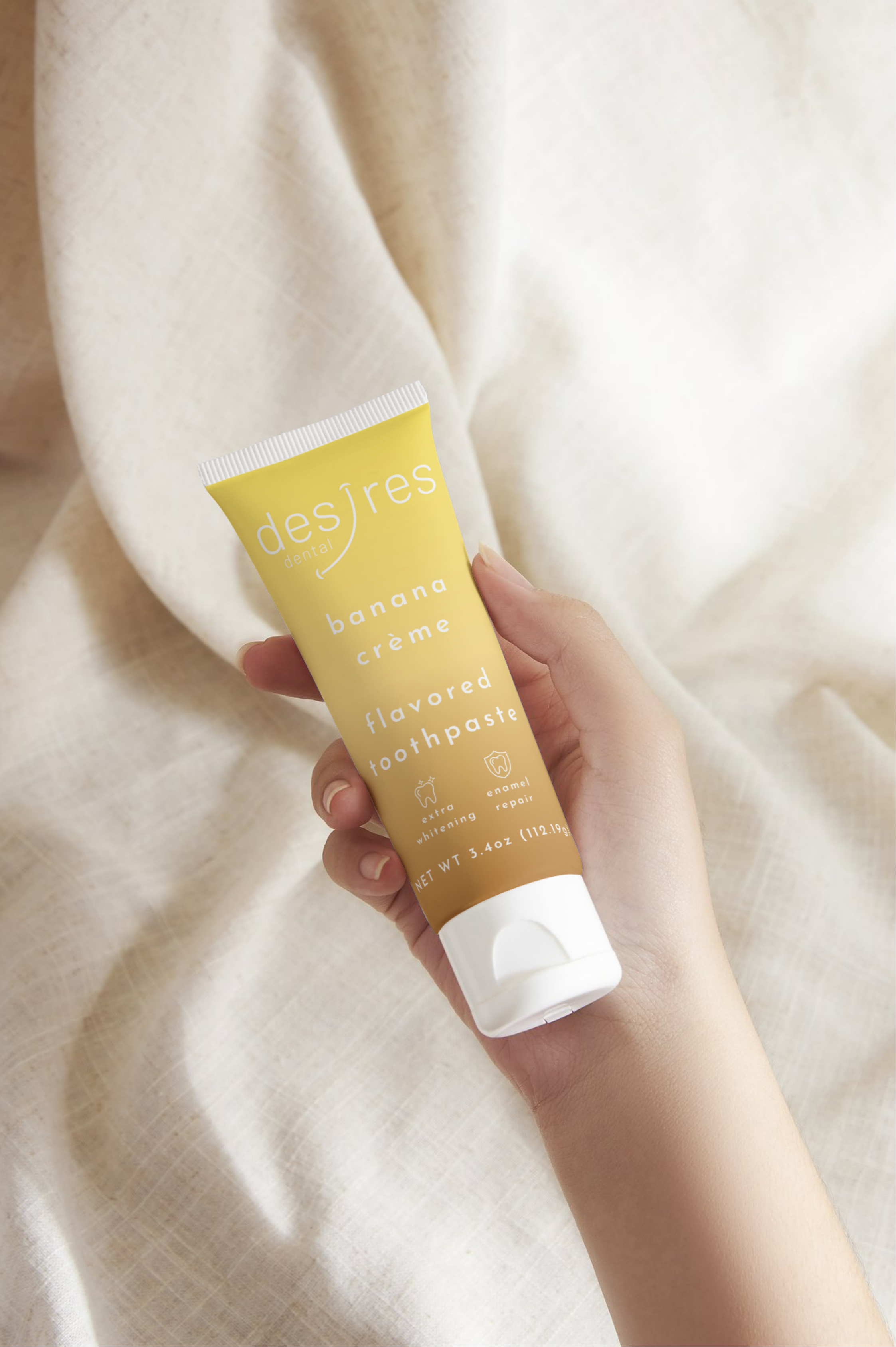 Banana Crème Flavored Toothpaste – Dental Desires