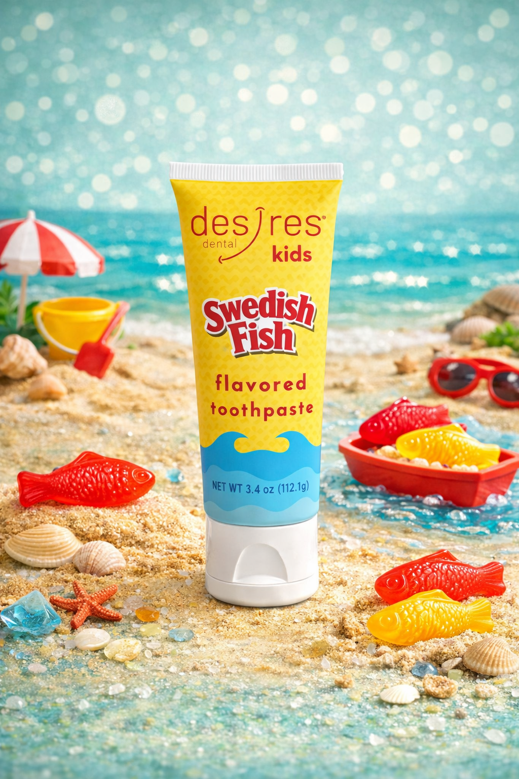 Red Candy Splash Toothpaste (Inspired by SWEDISH FISH®) – Dental Desires