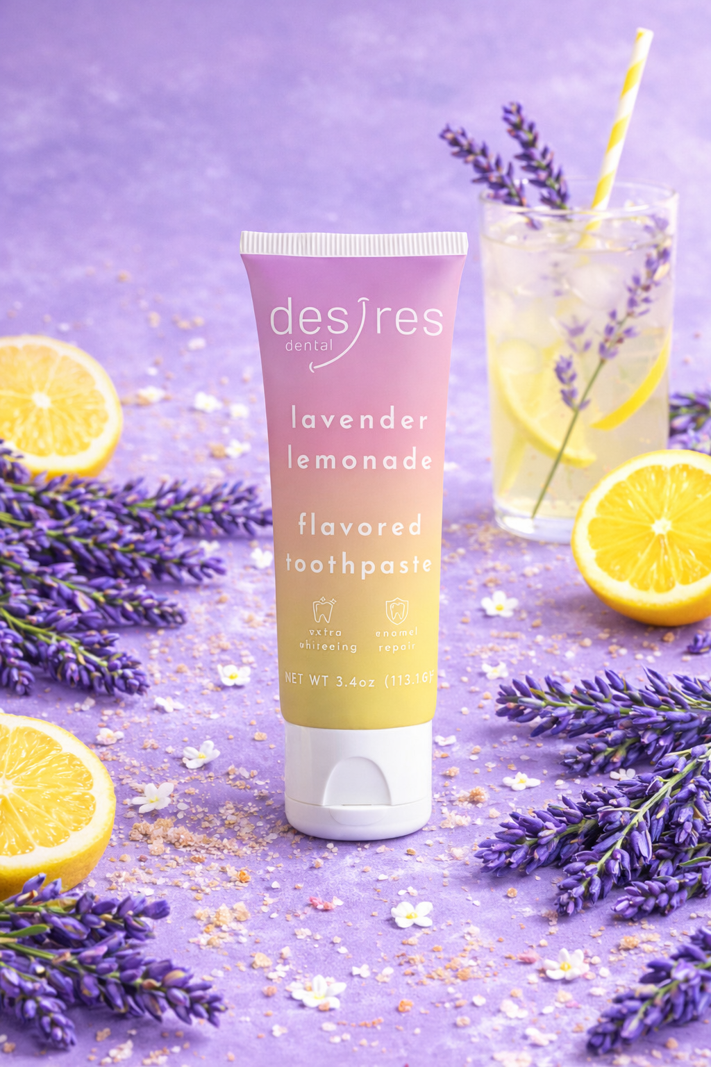 Lavender Lemonade Flavored Toothpaste – Dental Desires