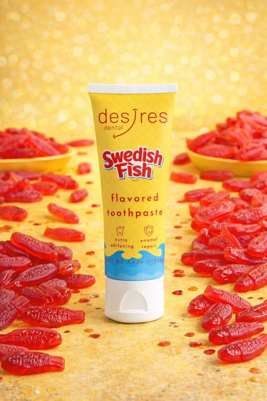 Red Candy Splash Toothpaste (Inspired by SWEDISH FISH®) – Dental Desires