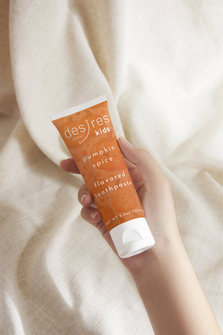 Pumpkin Spice Flavored Toothpaste – Dental Desires